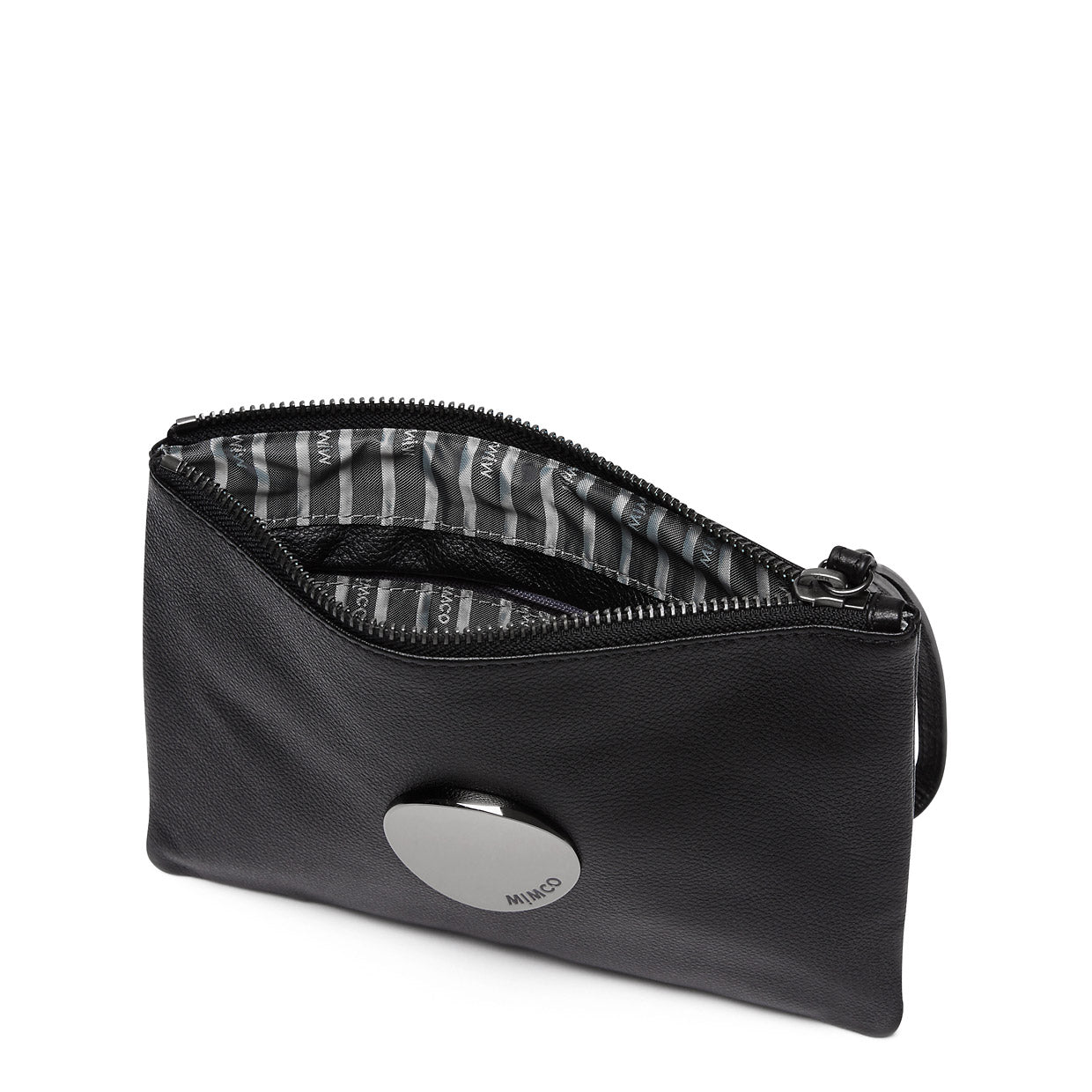WAVER MEDIUM POUCH - Black Gunmetal