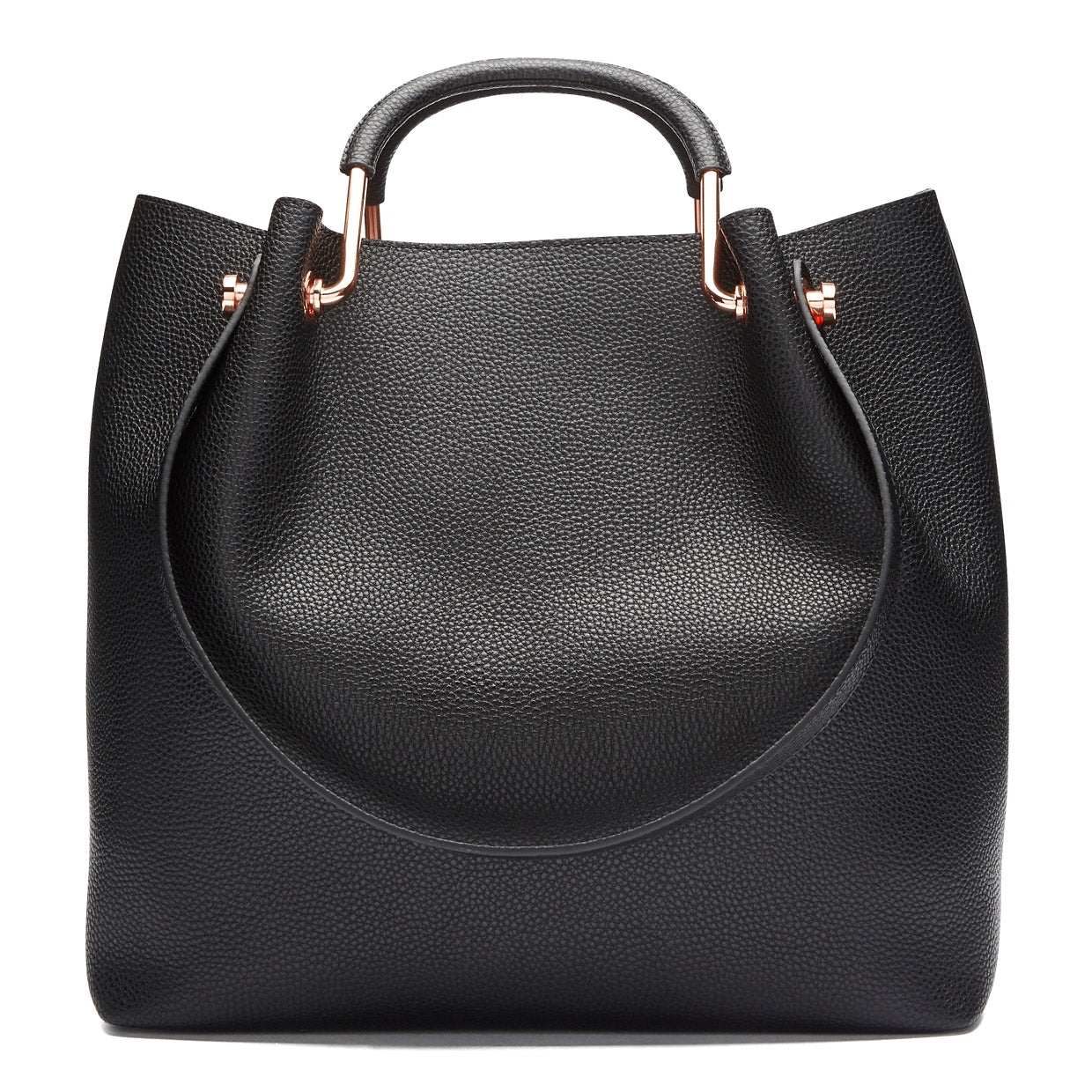 Flip Side Tote - Black Rose Gold