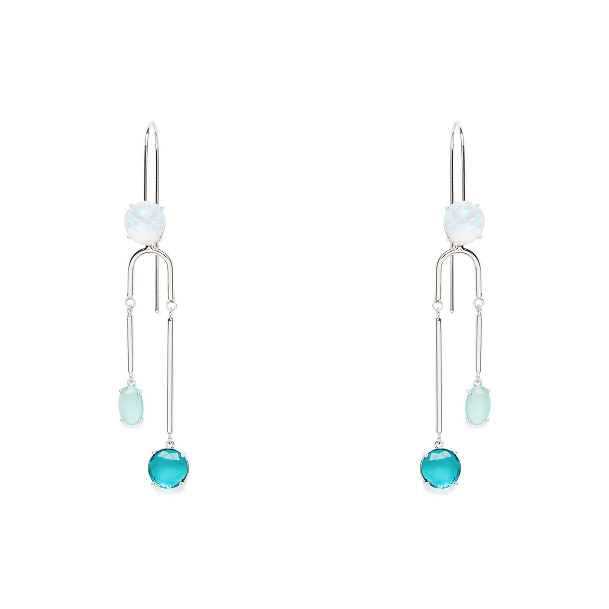 Sirene Drop Earrings - Ocean