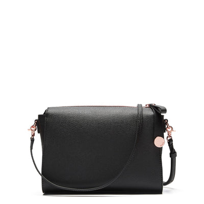 Sublime Midi Hip Bag - Black Rose Gold