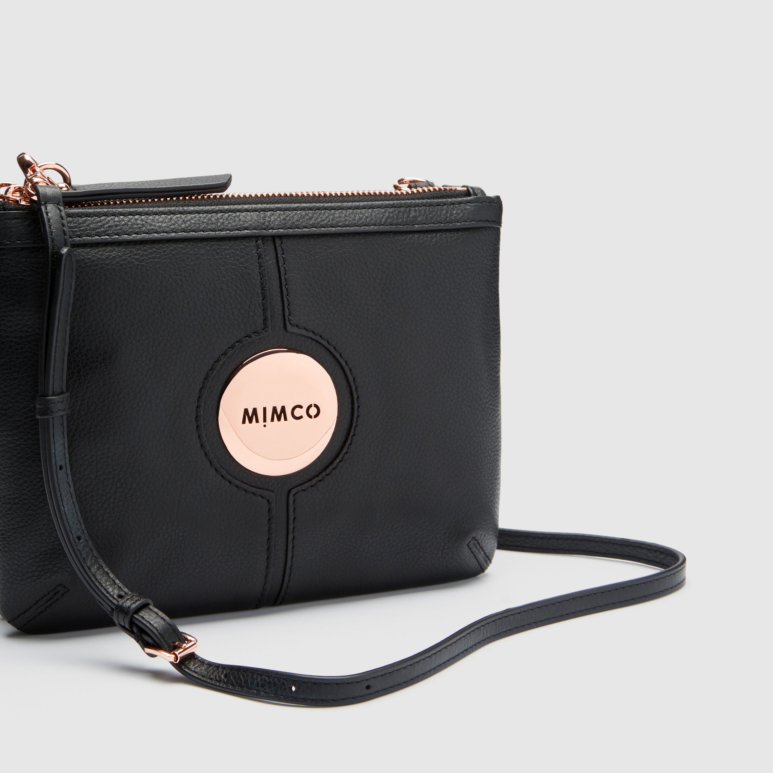 Mim Couch Bag - Black Rose Gold