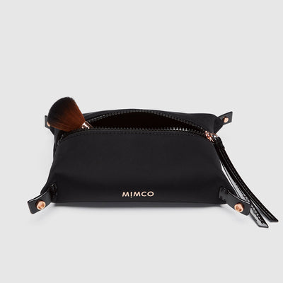 SONIC SMALL COSMETIC CASE - Black Rose Gold