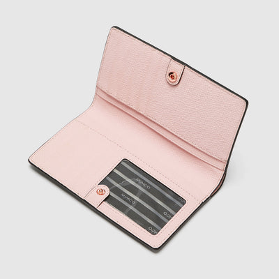 SUBLIME MEDIUM WALLET - Black Rose Gold
