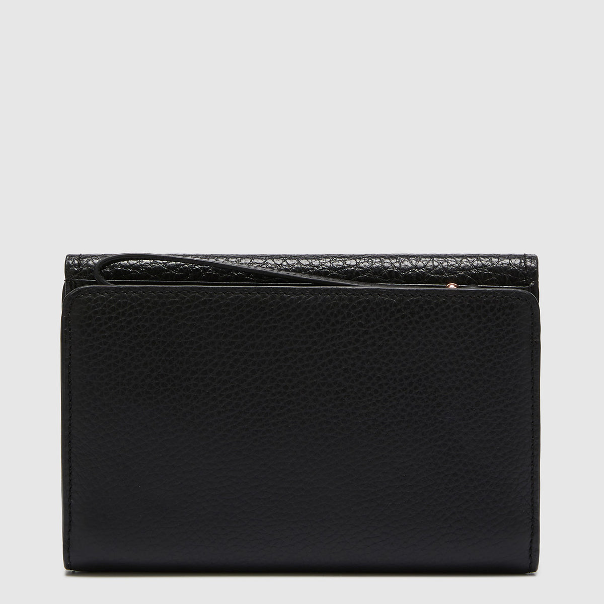 TURNLOCK EXTRA LARGE WALLET - Black Gunmetal