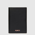 Flip Side Passport Wallet - Black Rose Gold