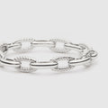 MAILLE BANGLE - Silver