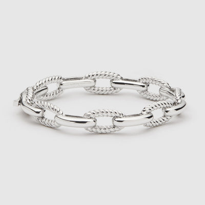 MAILLE BANGLE - Silver