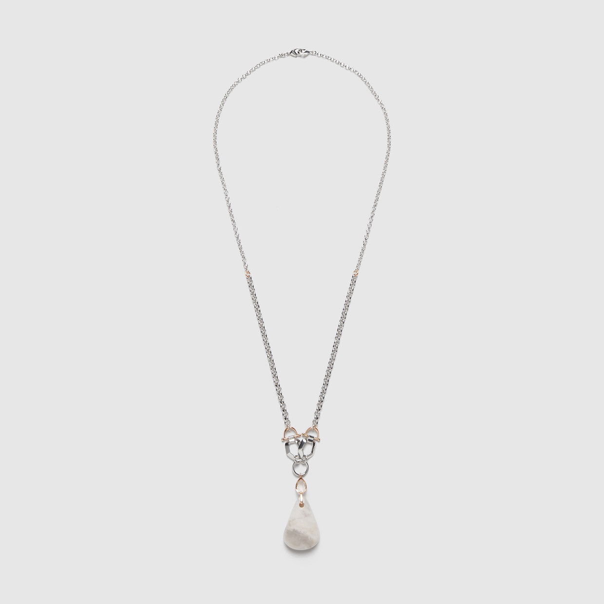 AMULET PENDANT NECKLACE - Porcelain