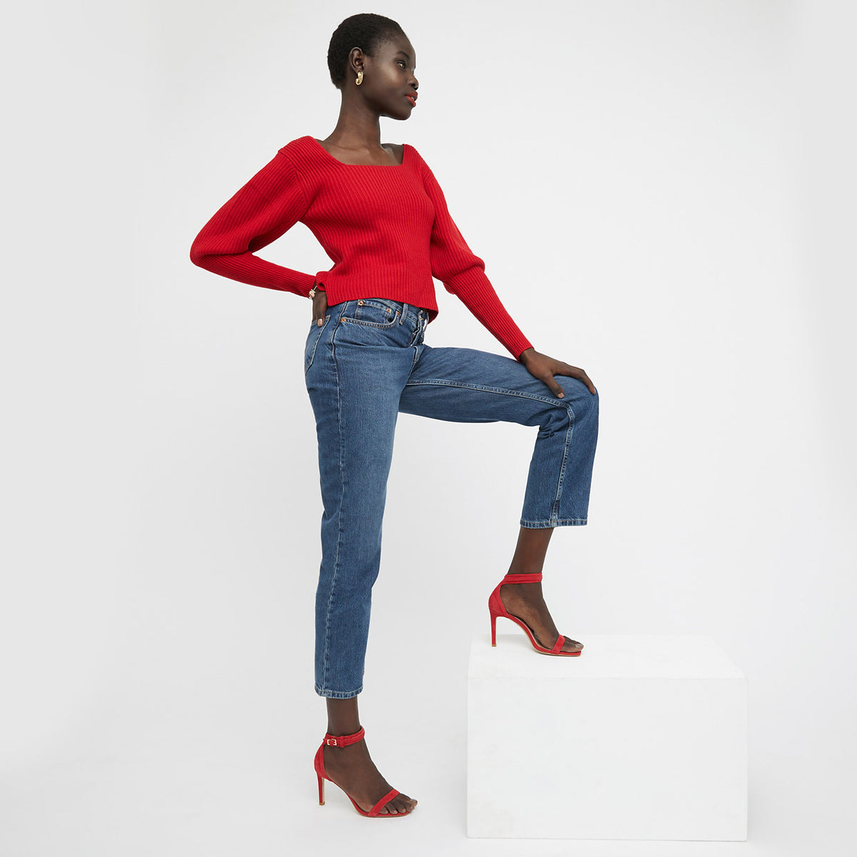 HONOUR SANDAL - Red