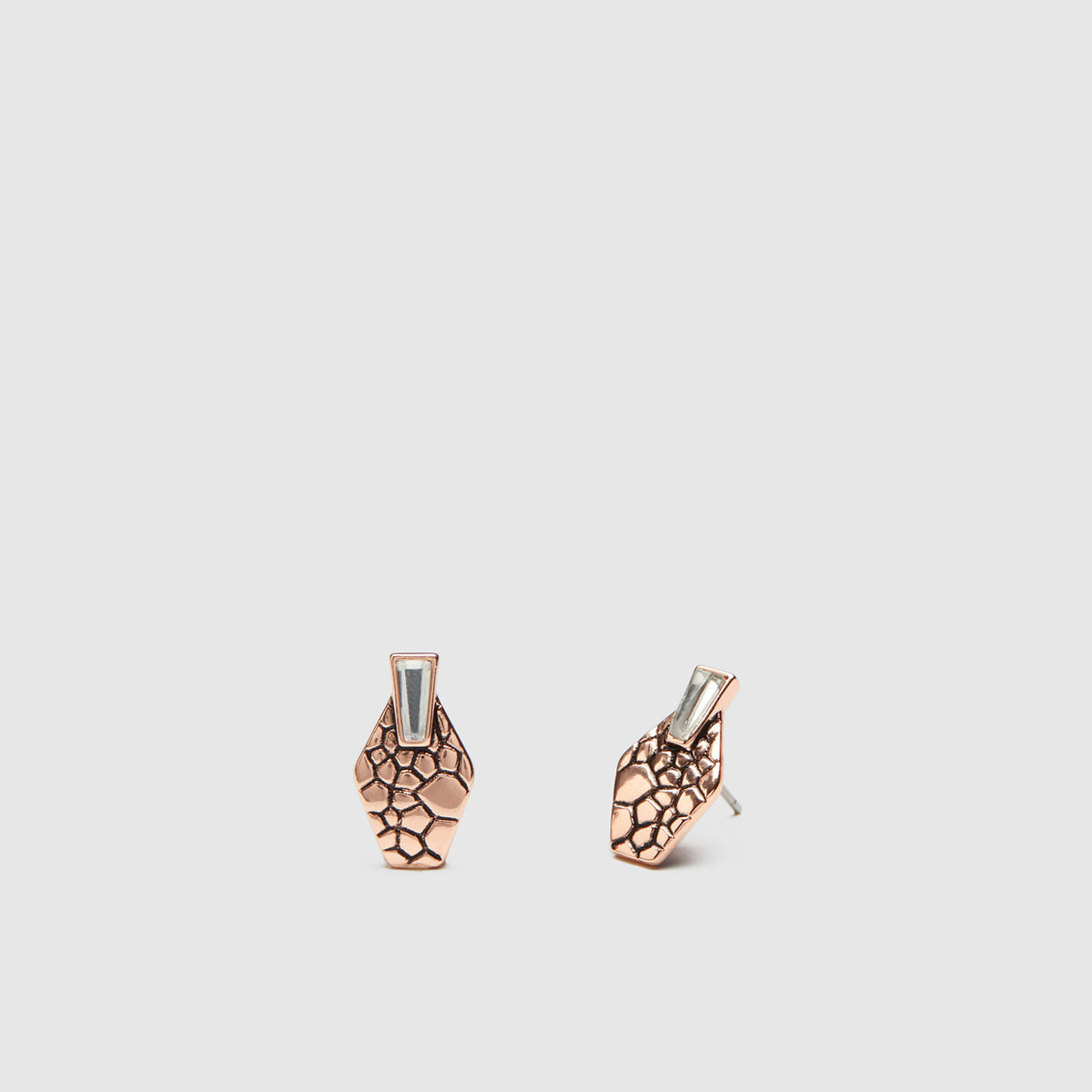 NIGHTSHADE STUD EARRINGS - Rose Gold