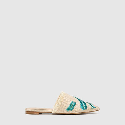 AVIATE SLIPPER SLIDES - Natural