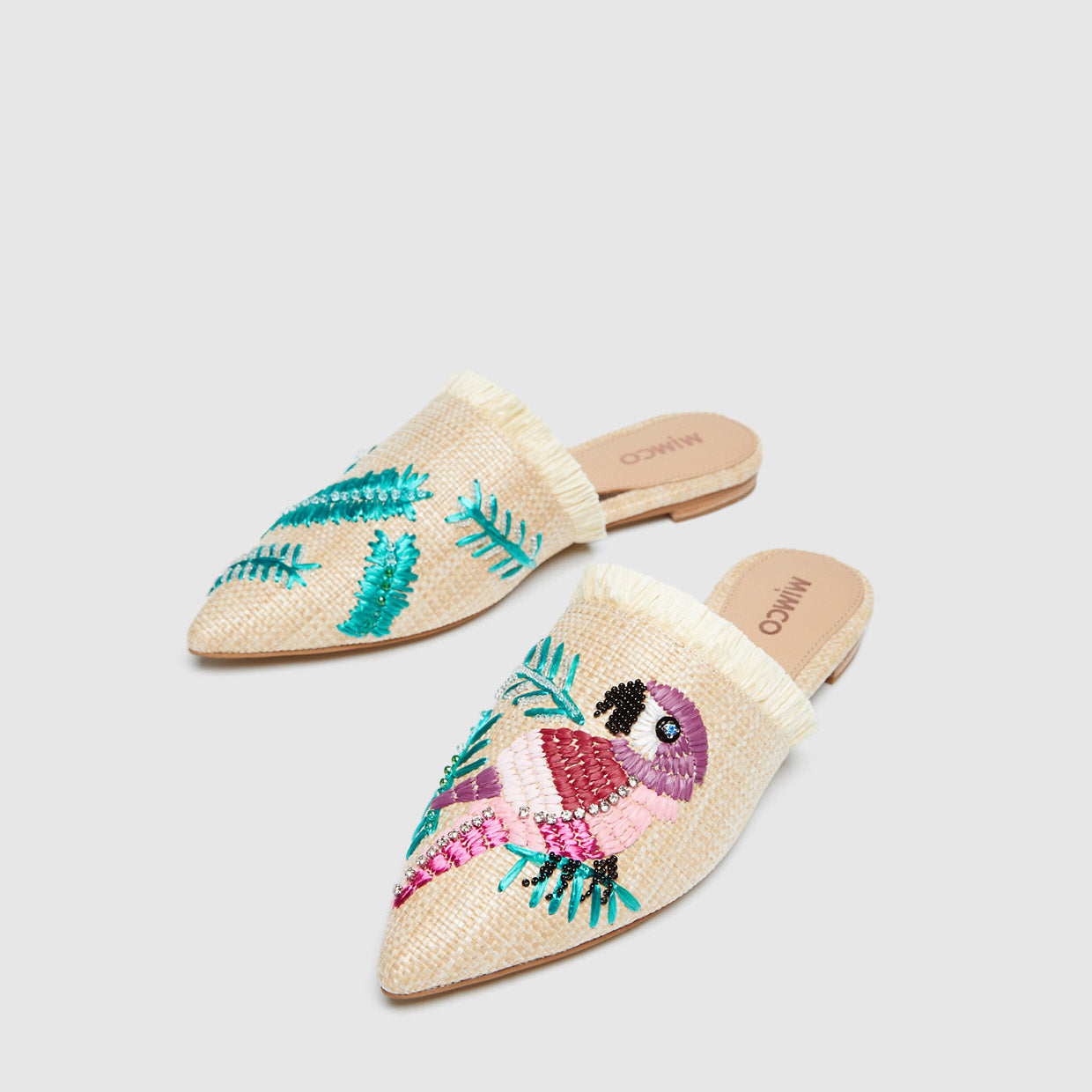 AVIATE SLIPPER SLIDES - Natural