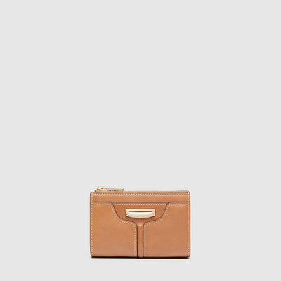 EVERLY SMALL POUCH - Caramel