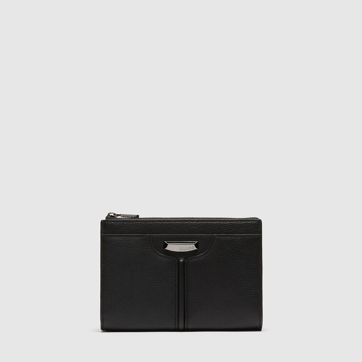 Everly Medium Pouch - Black Gunmetal
