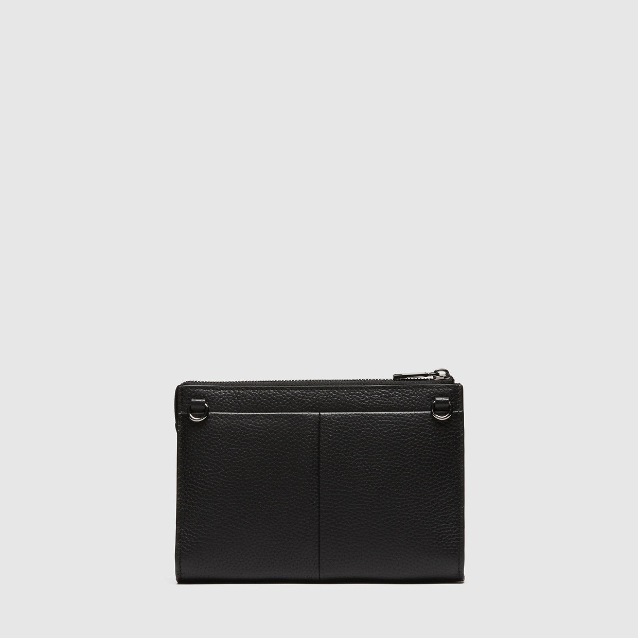 Everly Medium Pouch - Black Gunmetal
