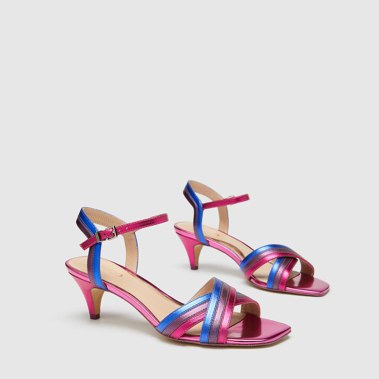 FRAME KITTEN HEELS - Begonia Plum