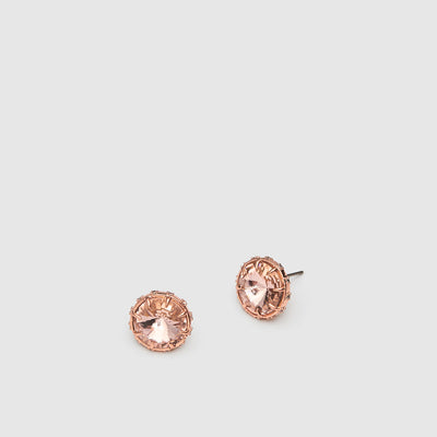 Mae Stud Earrings - Pancake