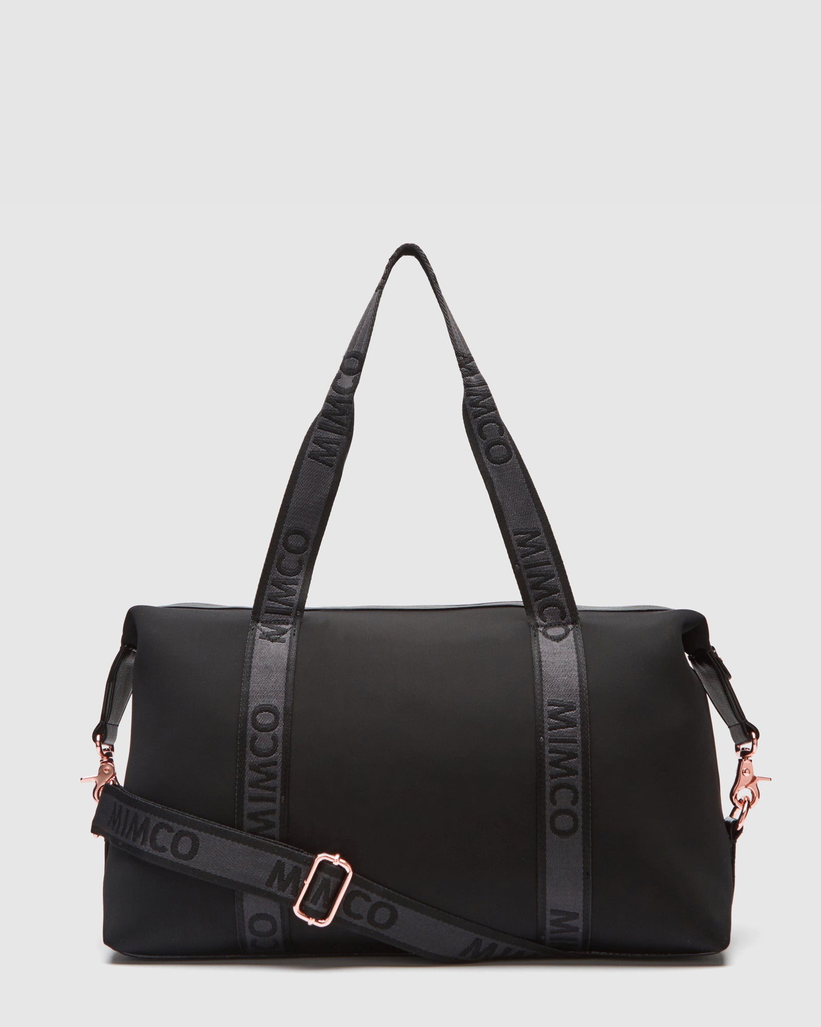 Serenity Gym Bag - Black Rose Gold