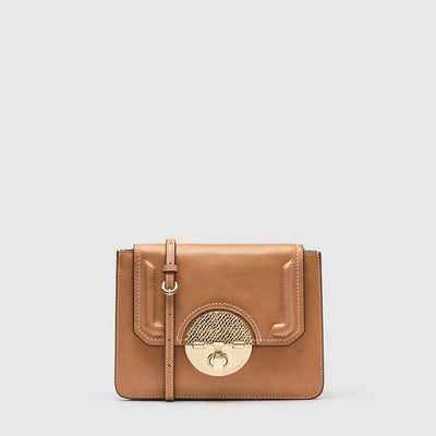 Turnlock Sling Bag - Caramel