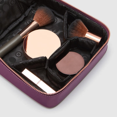 VISTA TRAVEL COSMETIC CASE - Royal Purple