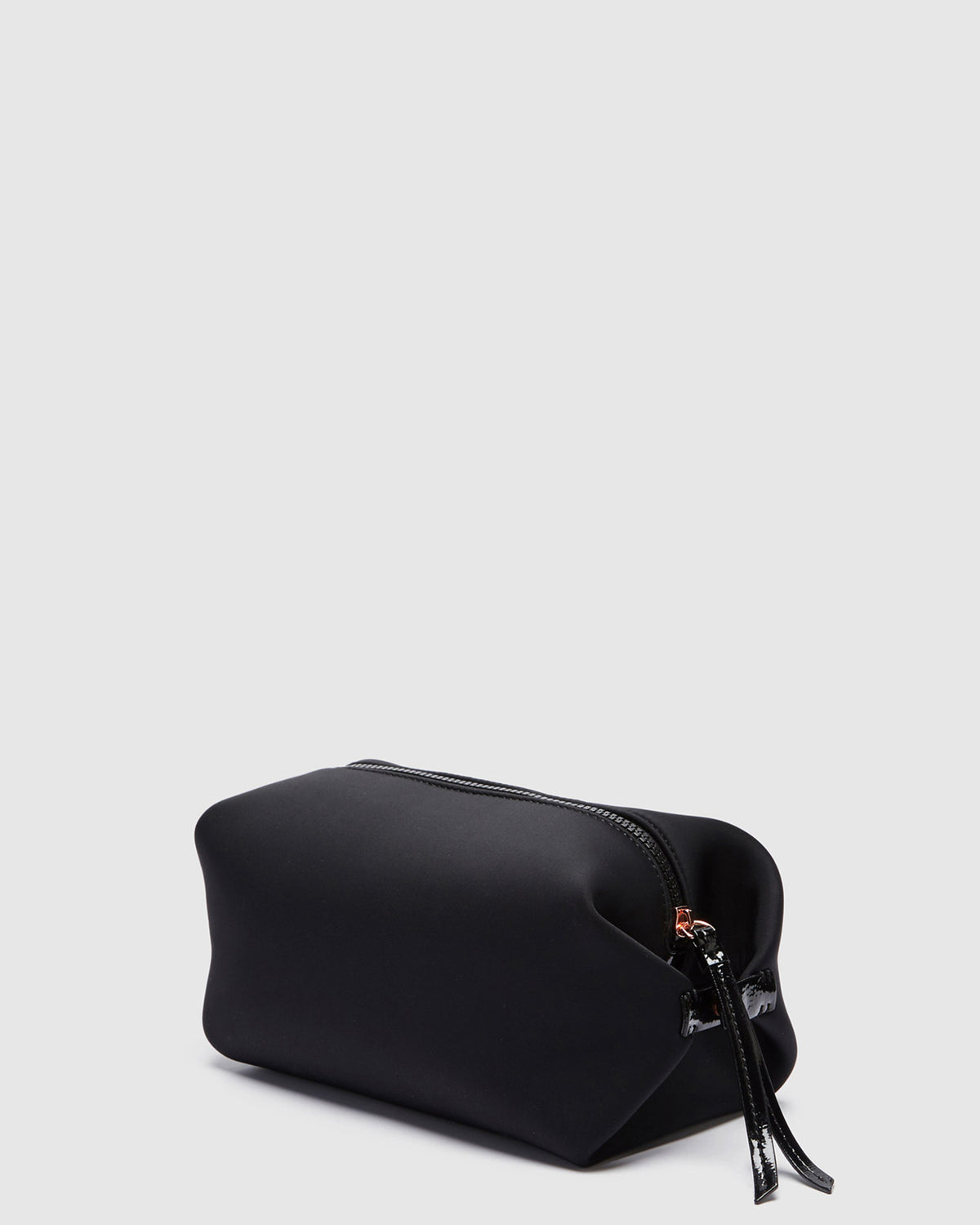 Serenity Large Cosmetic Bag - Black Rose Gold