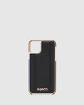 SUBLIME CARD HARD CASE FOR IPHONE 11 PRO MAX - Black Rose Gold