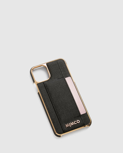 SUBLIME CARD HARD CASE FOR IPHONE 11 PRO MAX - Black Rose Gold