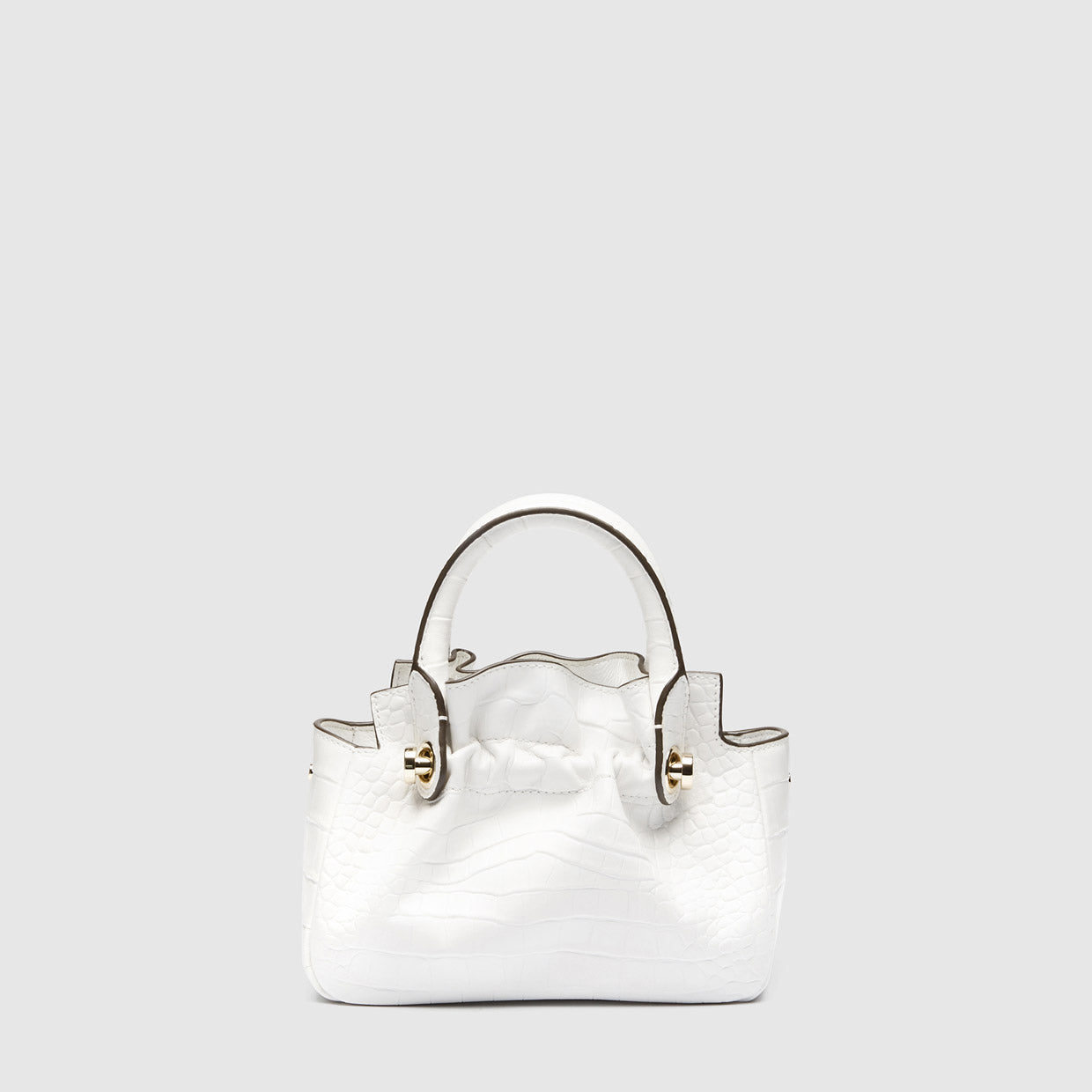 Bloom Micro Tote Bag - White