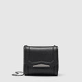 majesty evening bag - Black Gunmetal