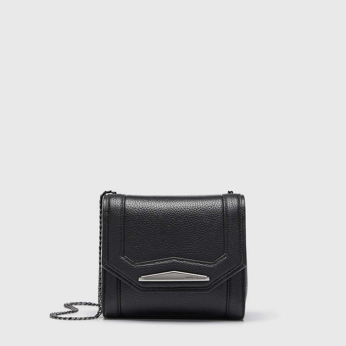 majesty evening bag - Black Gunmetal