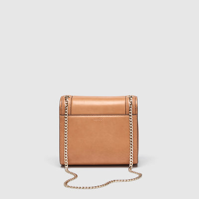 majesty evening bag - Caramel