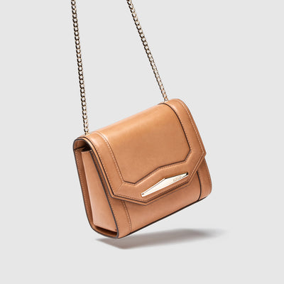 majesty evening bag - Caramel