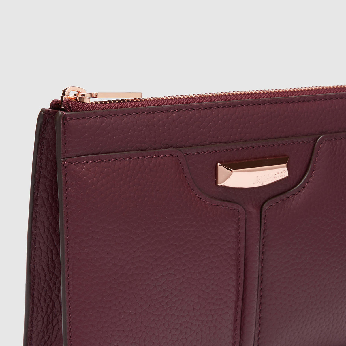 everly medium pouch - Bordeaux