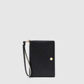 Electro Passport Holder - Black Light Gold