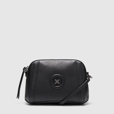 Fantasy Cross Body Bag - Black Gunmetal