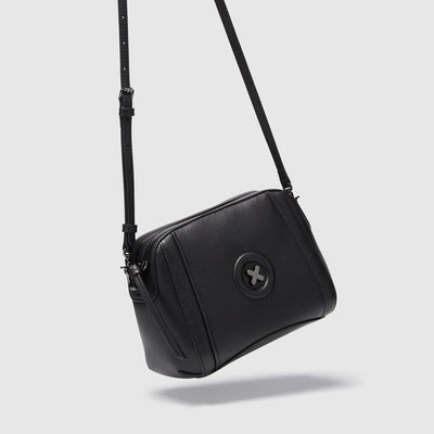 Fantasy Cross Body Bag - Black Gunmetal