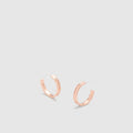 mim-mazing hoop earrings - Rose Gold