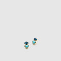 orchestra stud earrings - Cyber Blue
