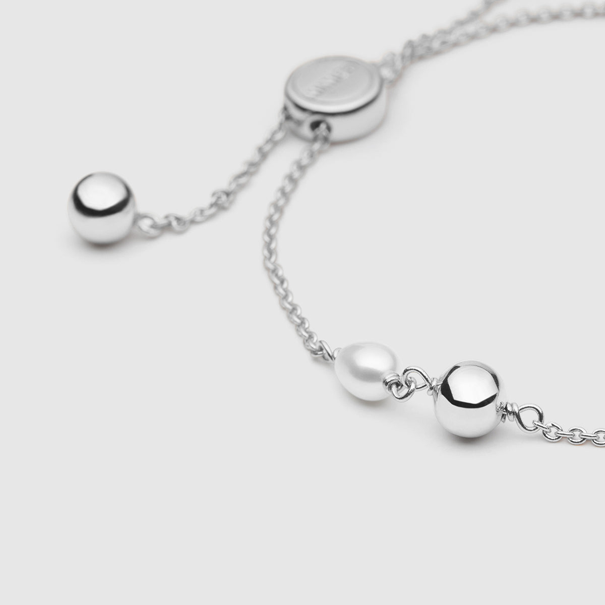 Mim-Charmed Wrist Bracelet - Silver