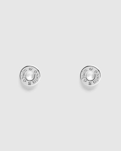 Buoy Stud Earrings - Silver