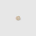 boundary stud earring - Gold
