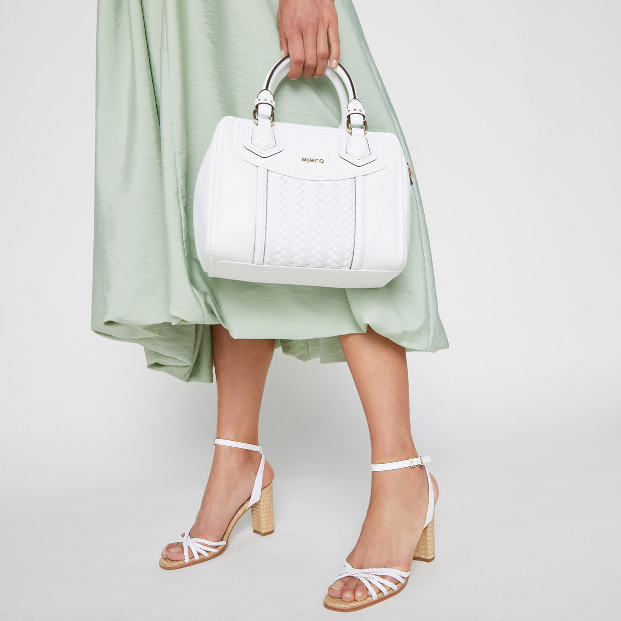 Diversa Bowler Bag - White
