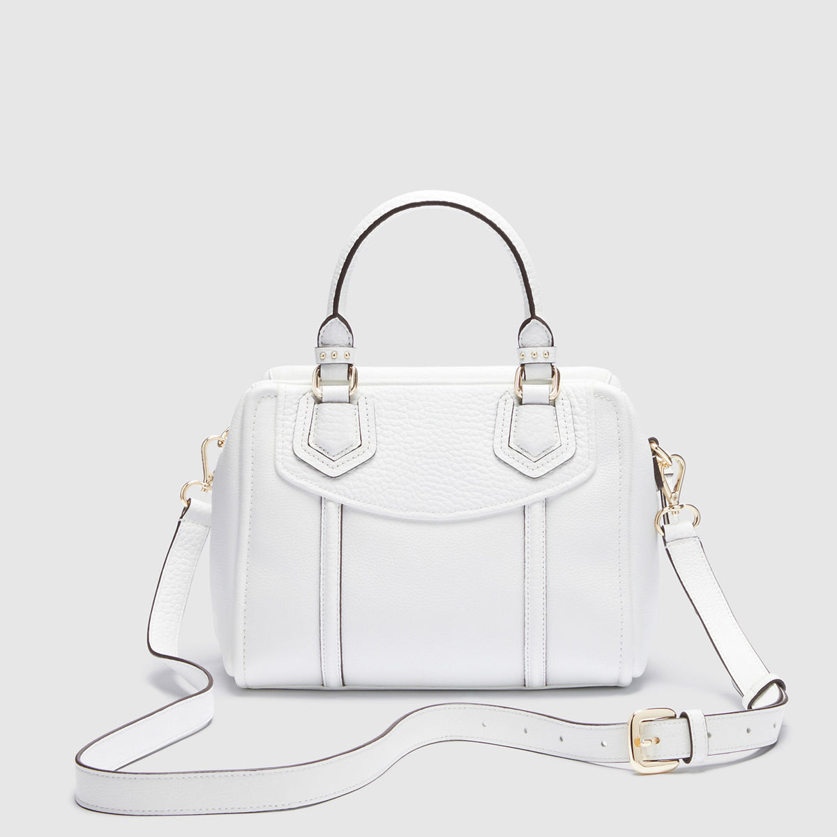 Diversa Bowler Bag - White