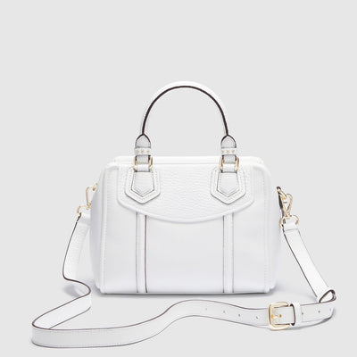 Diversa Bowler Bag - White