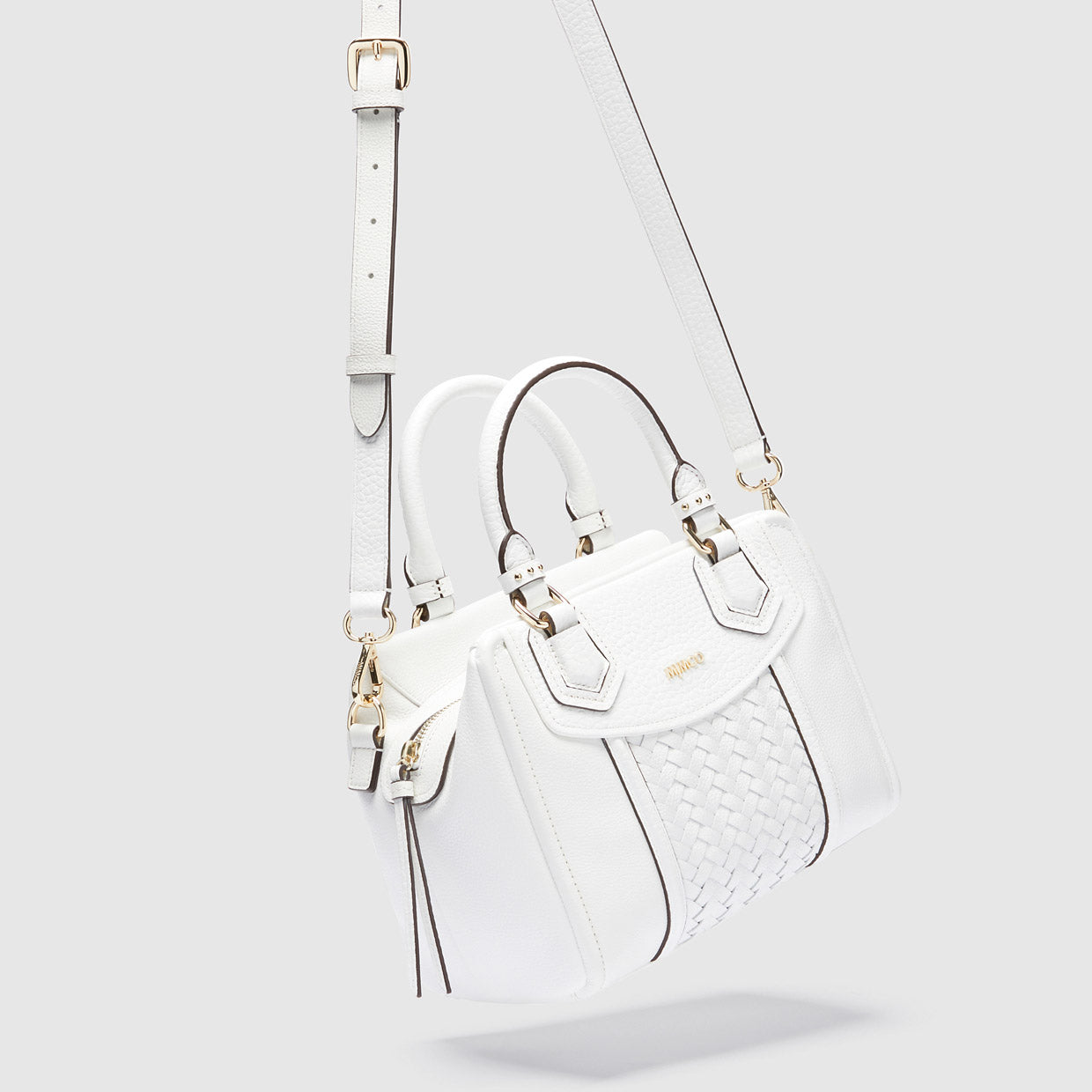 Diversa Bowler Bag - White