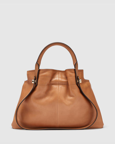 Bloom Mini Tote Bag - Caramel