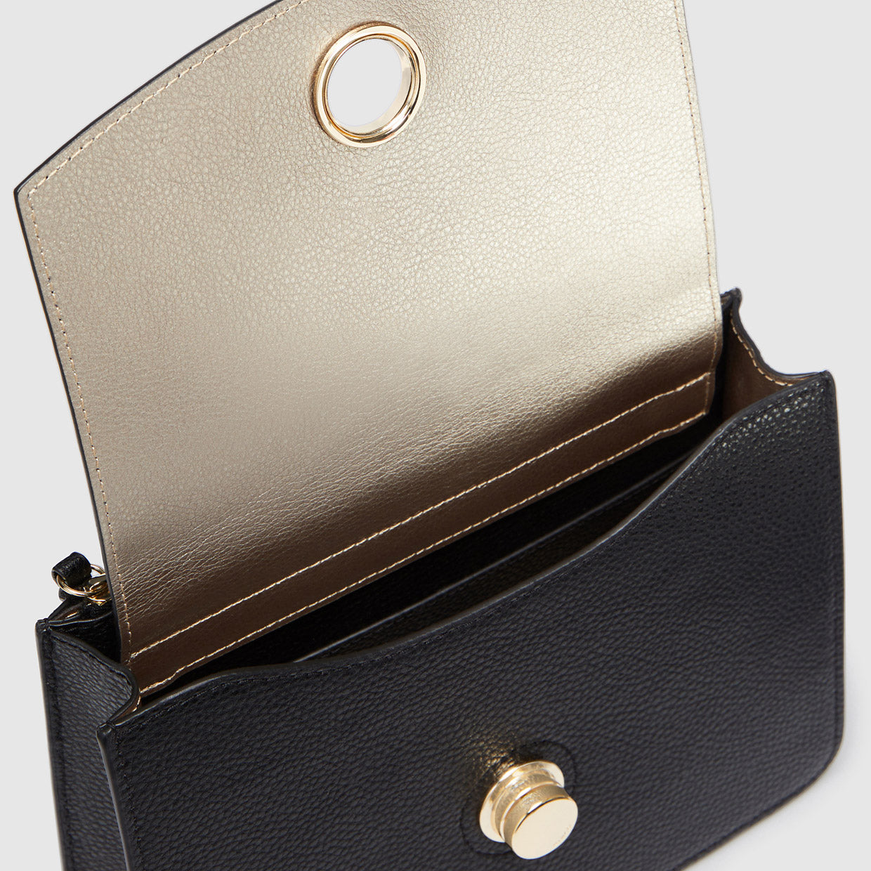 Electro Sling Cross Body Bag - Black