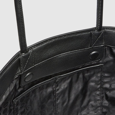 Sultra Basket Tote Bag - Black