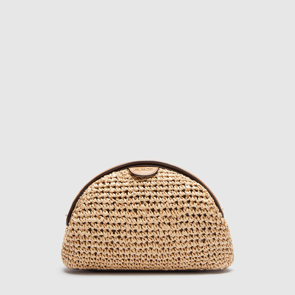 Bloom Clutch Evening Bag - Natural