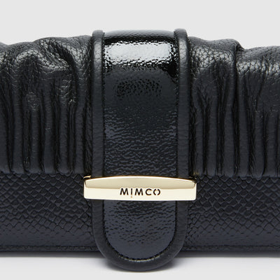 Drama Shoulder Bag - Black Light Gold